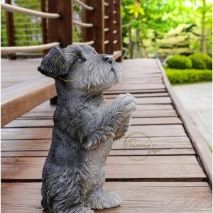 Molde perro Schnauzer sentado RS1-C263