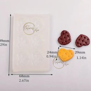 Molde galleta de corazón RS1-1593