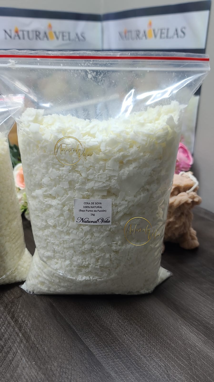 Cera De Soja De Bajo Punto De Fusión - Sin Modificación Genética, En Perlas - Para Velas En Vaso Y Manualidades