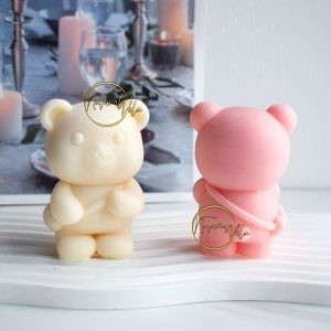 Molde oso con maleta RS1-2961