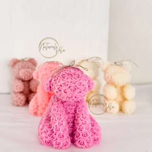 Molde perro de flores RS1-3235