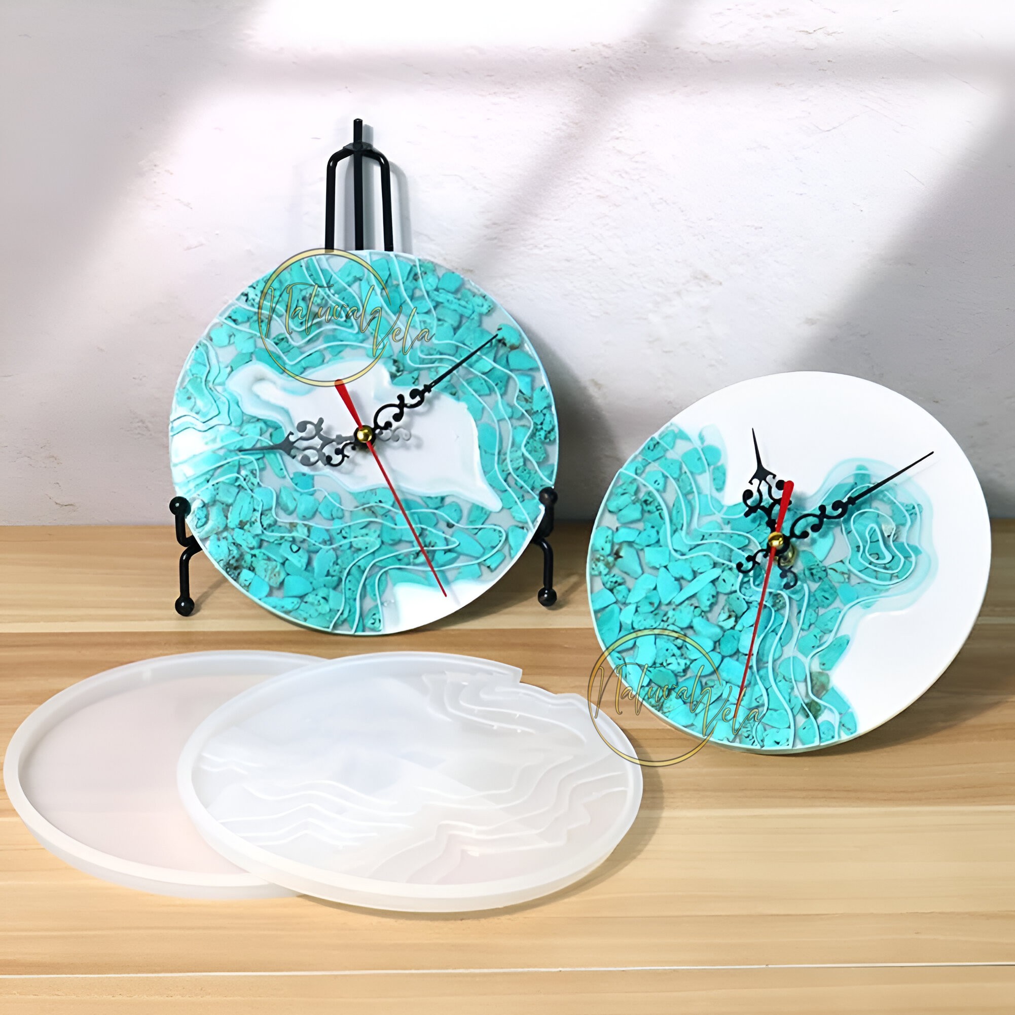 Molde reloj de playa e isla DJ-676