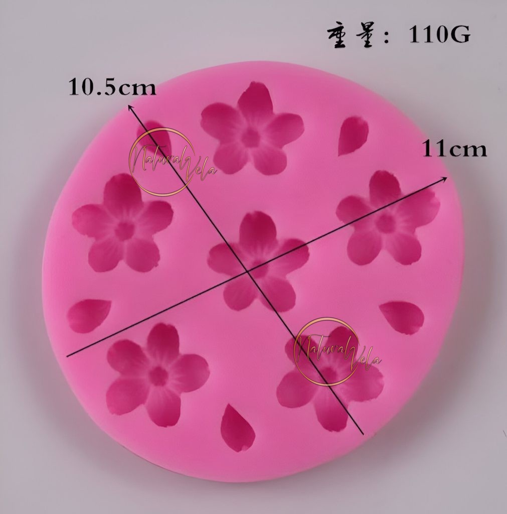 Moldes De Silicona 3D Antiadherentes Con Diseño De Girasol, Moldes
