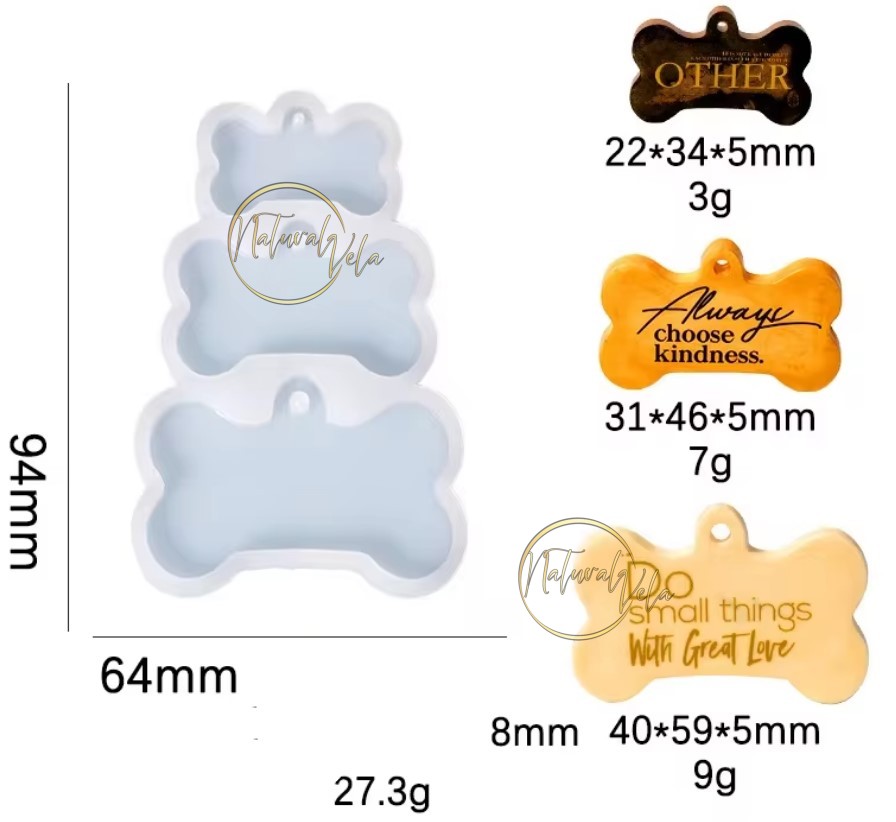 Molde placas de perro DJ-596 - Image 3