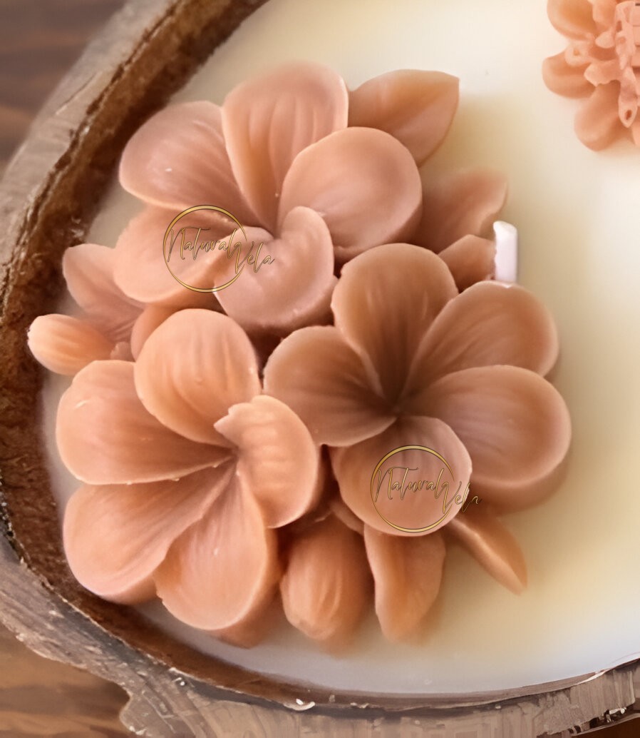 Molde flor de plumeria RS1-7132