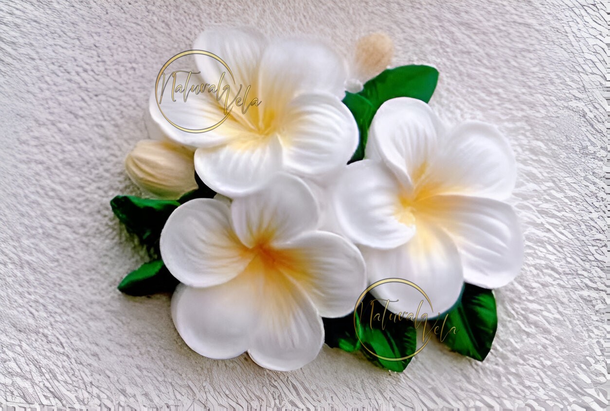 Molde flor de plumeria RS1-7132 - Image 2