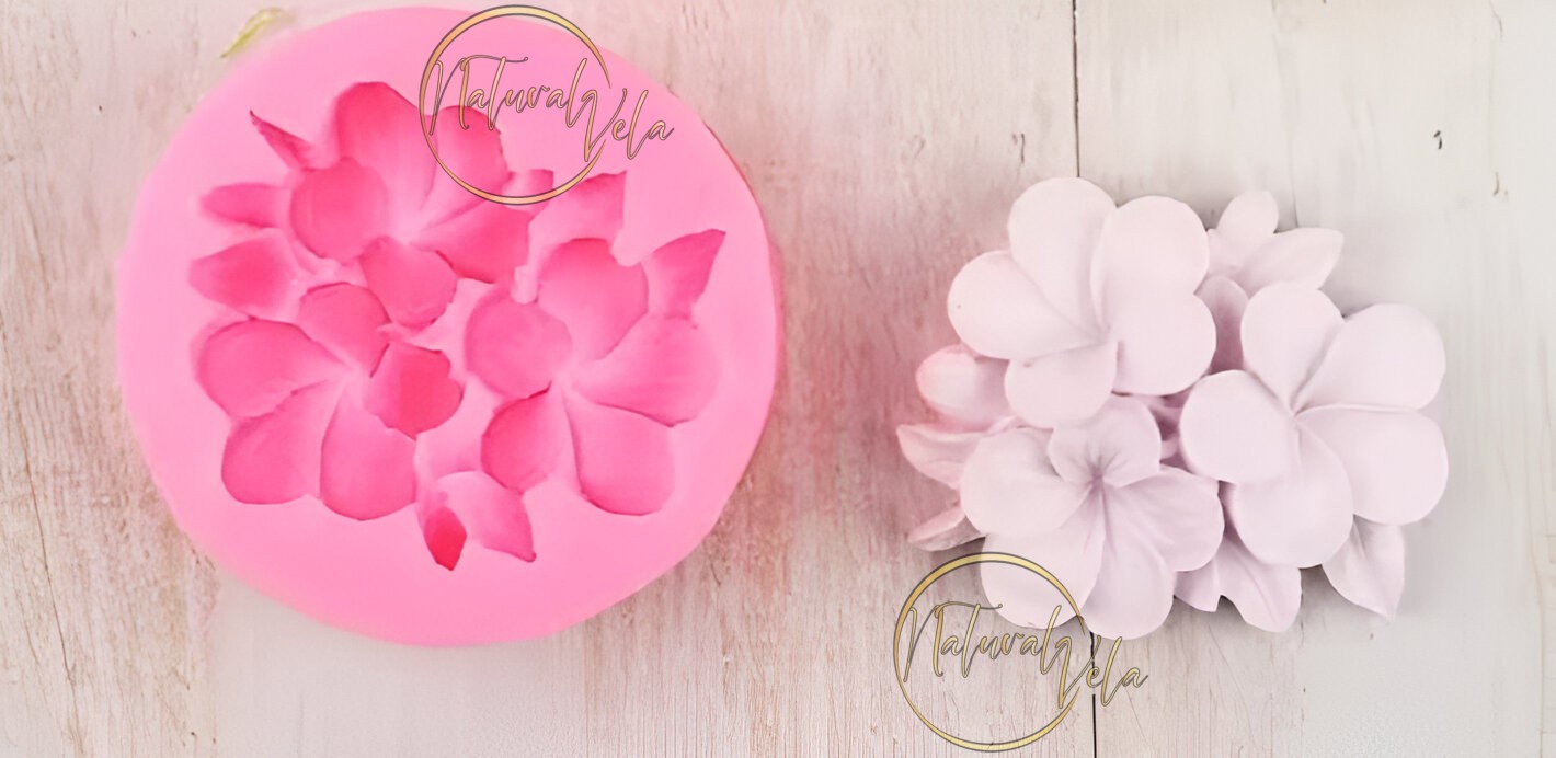 Molde flor de plumeria RS1-7132 - Image 3