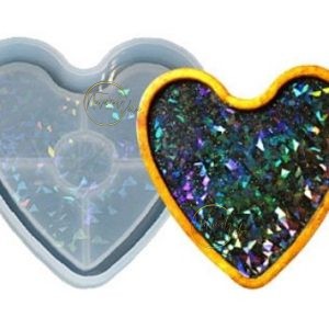 Molde holográfico corazón RS1-HCR