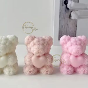 Molde oso pequeño de flores RS1-6324