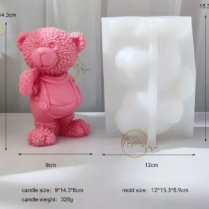 Molde Oso de pie niño RS1-4492