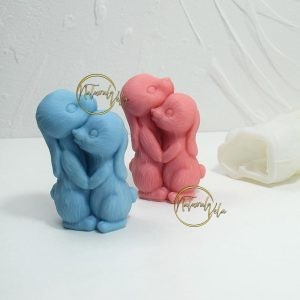Molde pareja de conejos RS1-6273