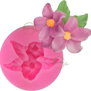 Molde hoja de rosa NV008