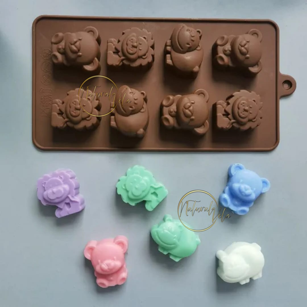 Molde De Silicona Para Velas En Forma De Perro: Reutilizable, Apto Para Horno Y Perfecto Para Manualidades, Postres Y Decoración