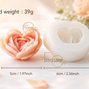 Molde flor de corazón RS1-6626