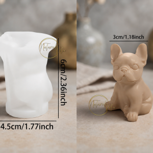 Molde perro Bulldog Francés pequeño RS1-0008