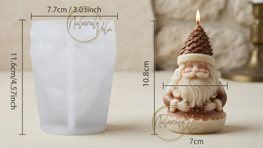 Molde Papá Noel RS1-7540