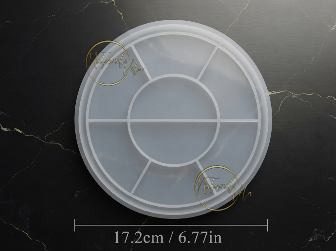 Molde bandeja porta objetos circular grande RS1-7807