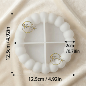 Molde bandeja porta objetos circular borlas RS1-7813