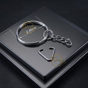 Argolla Metálica para Llaveros y Manualidades (Pack 6 ud.)