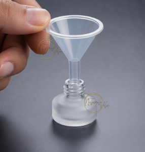 Embudo Plástico Mini para Líquidos y Fragancias