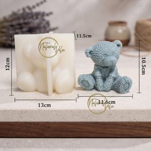 Molde oso de peluche con saco RS1-4670