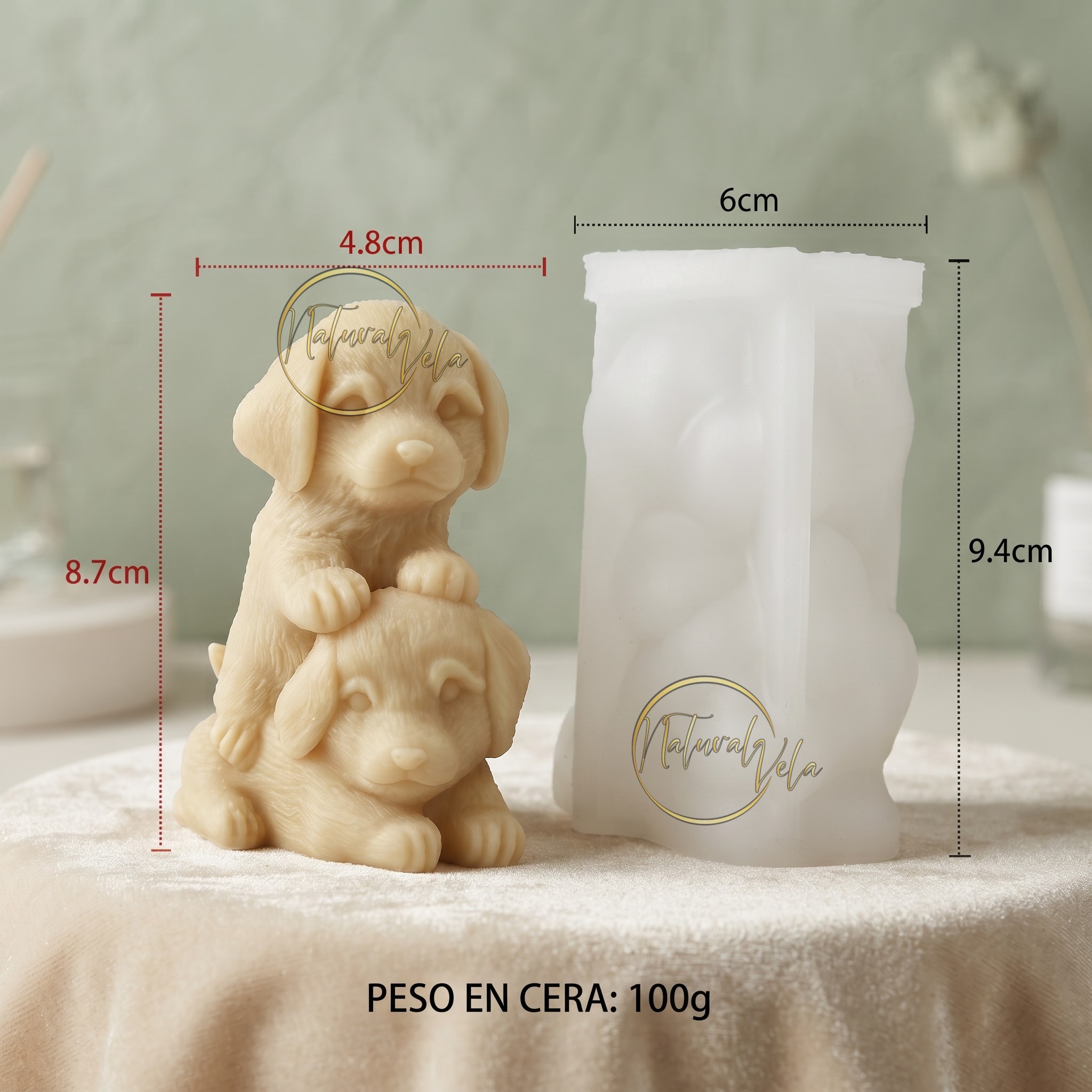 Molde perros Labrador Retriever cachorro RS1-7270