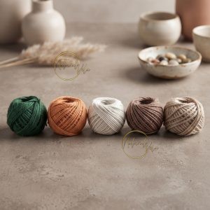 Cuerda de Yute de Colores para Manualidades, Decoración y Artesanías