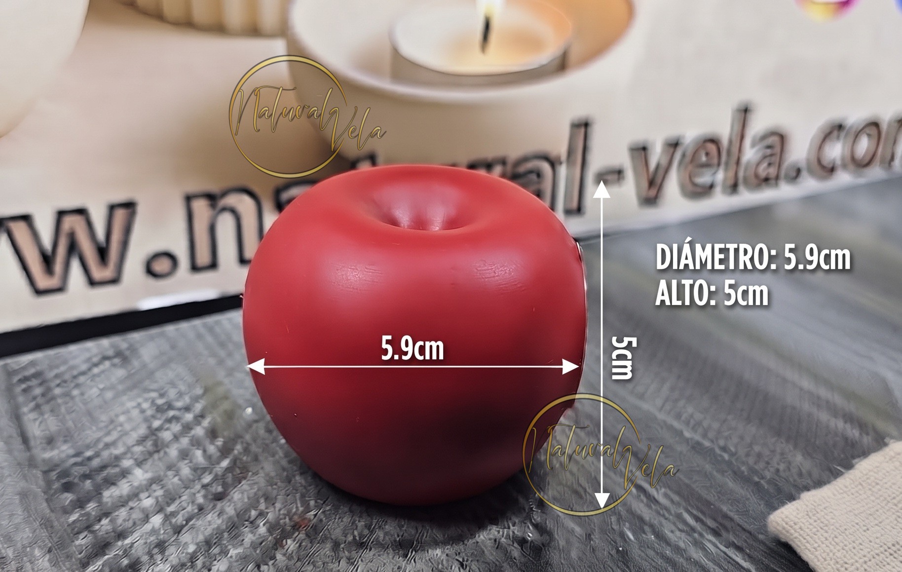Molde manzana RS1-413 (Bajo pedido)