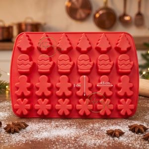 Molde muñecos de navidad NV394