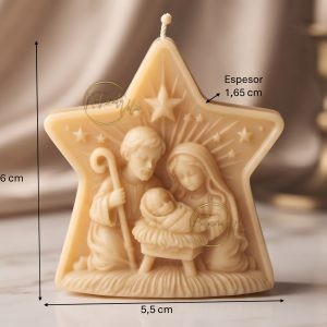 Molde nacimiento en estrella RS1-406