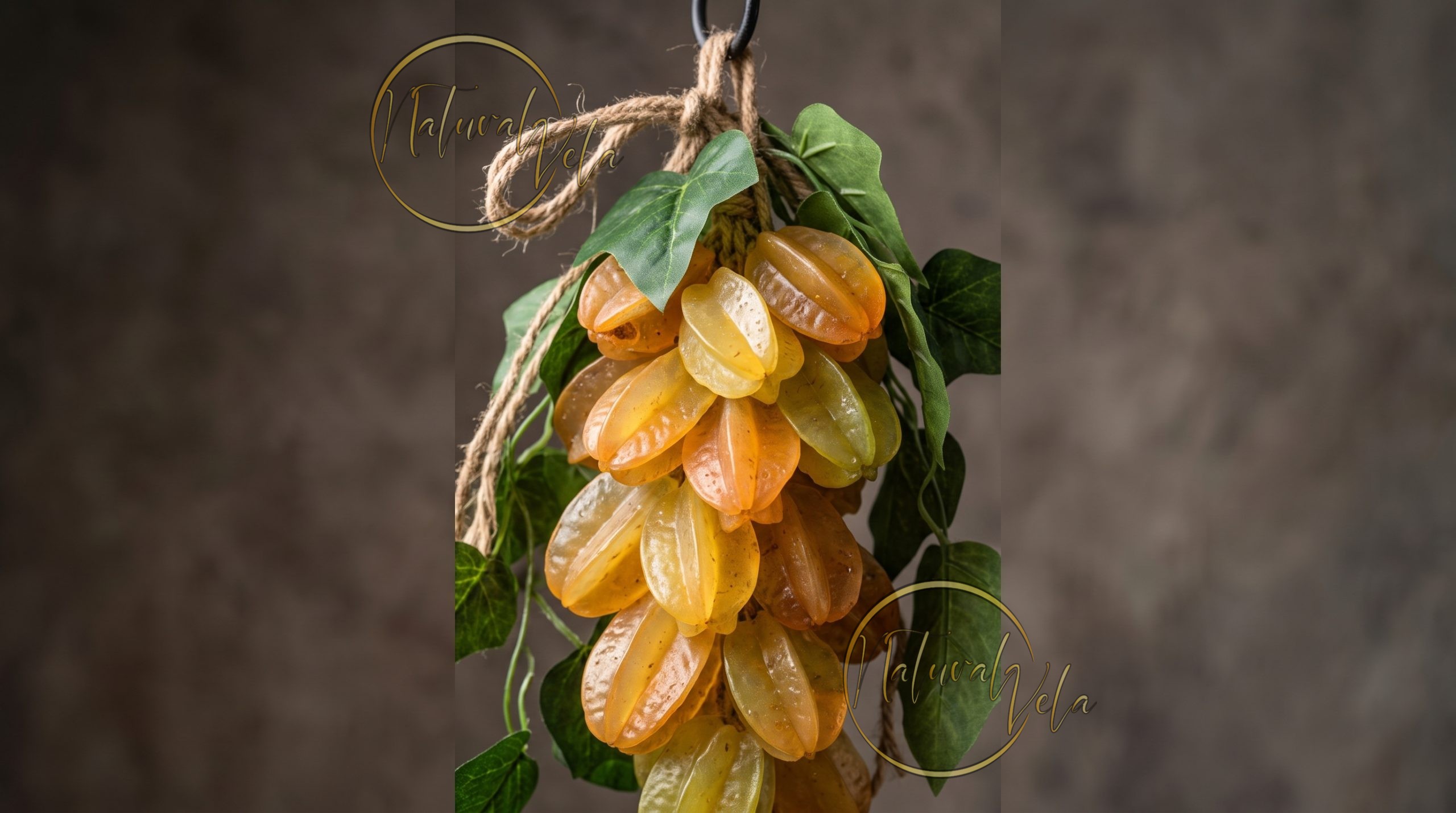 Molde fruta de carambola RS1-440 (Bajo pedido)