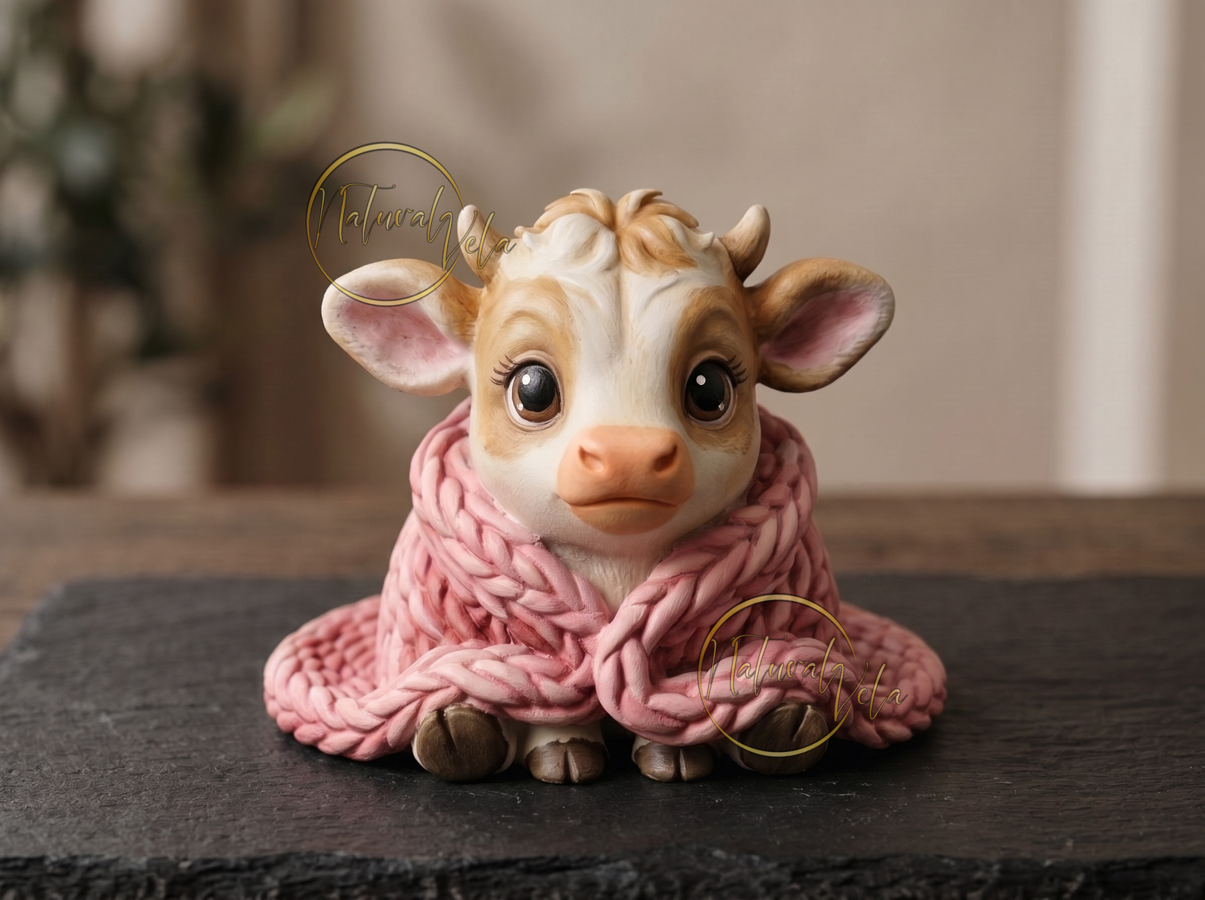 Molde vaca bebé RS1-445 (Bajo pedido)