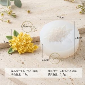 Molde Flor Olivo Dulce  RS1-427