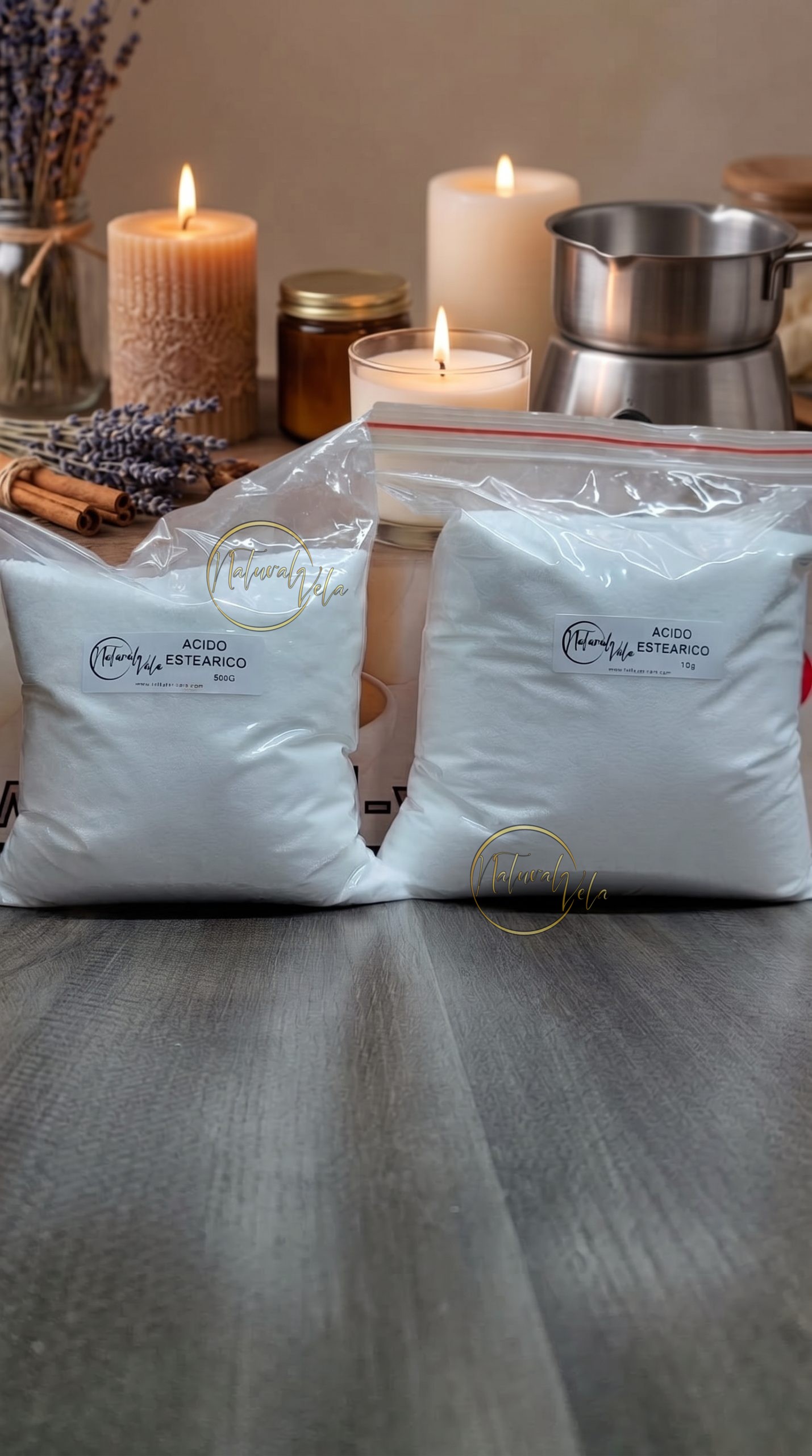 Ácido Esteárico 1Kg
