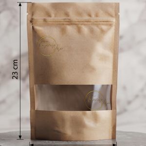 Funda Kraft con Ventana