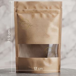 Funda Kraft con Ventana