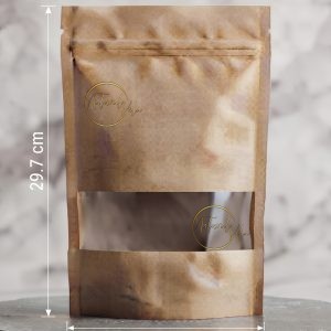 Funda Kraft con Ventana